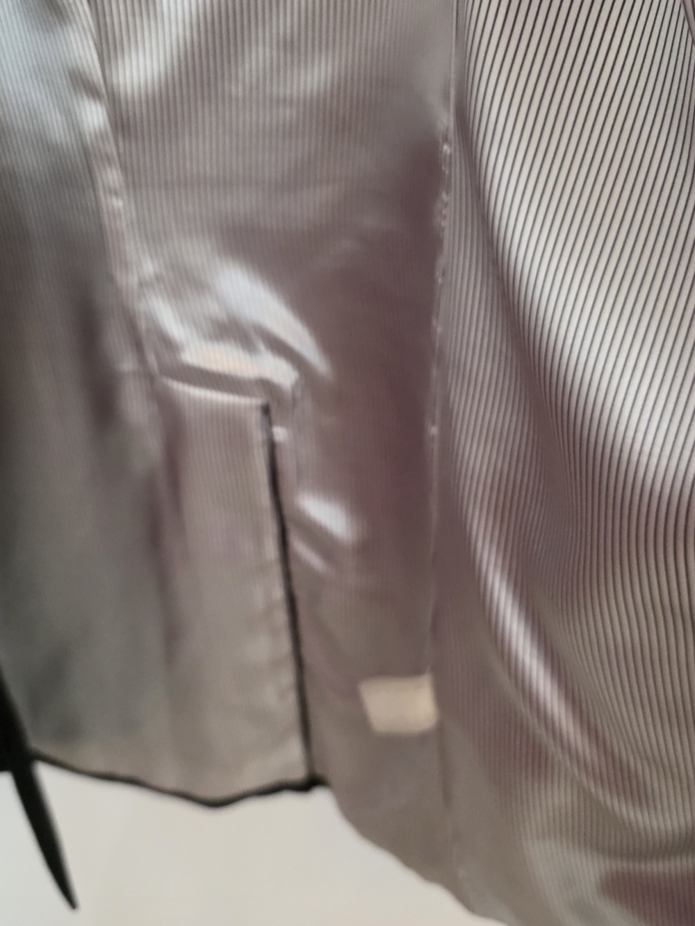 Calvin Klein Black Longline Open-Front BLAZER / JACKET - Picture 14 of 15
